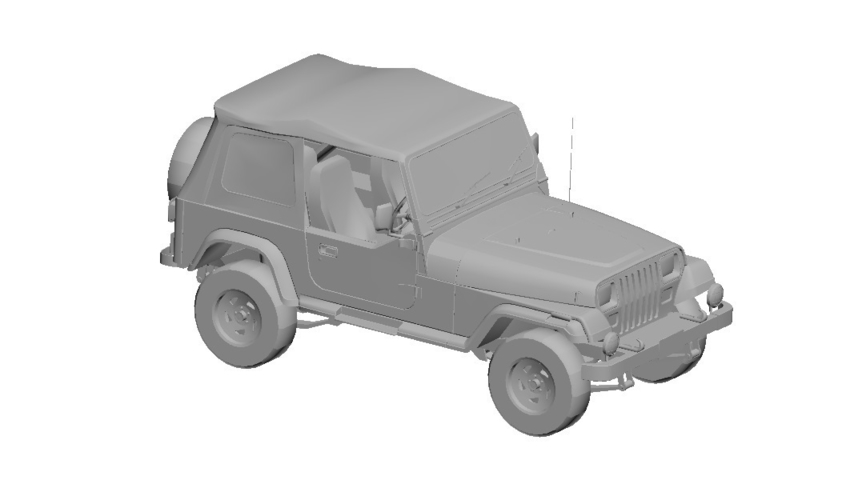 car concept-jeep wrangler 3D Print 399537