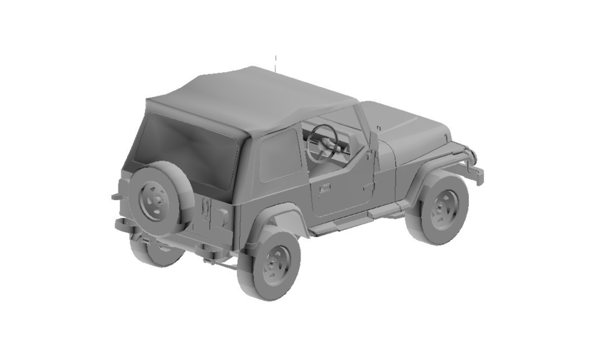 car concept-jeep wrangler 3D Print 399538