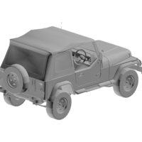 car concept-jeep wrangler - Thumbnail 3
