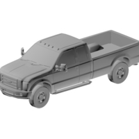 Small car concept-ford f-350 3D Printing 399540