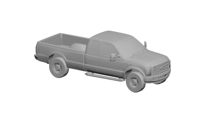 car concept-ford f-350 3D Print 399541