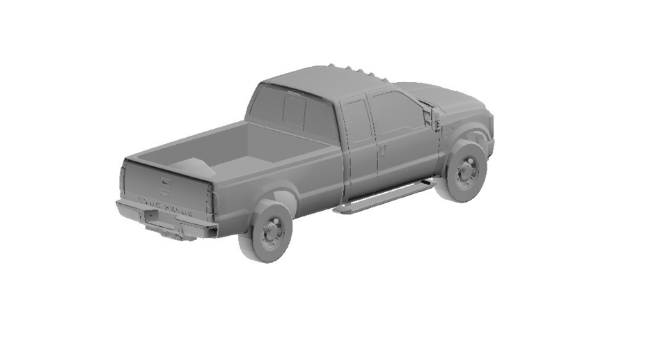car concept-ford f-350 3D Print 399542