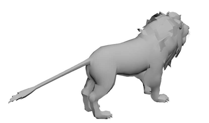 lion-male 3D Print 399550