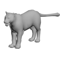 Small lion-female 3D Printing 399552