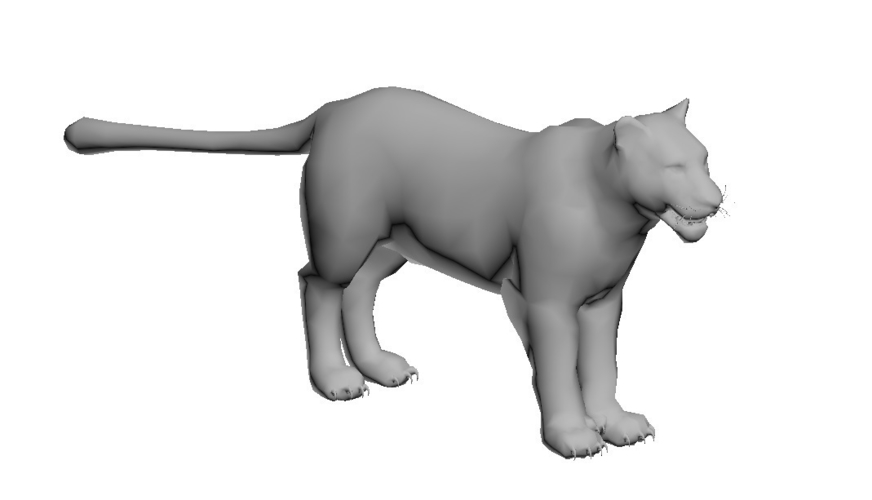 lion-female 3D Print 399553