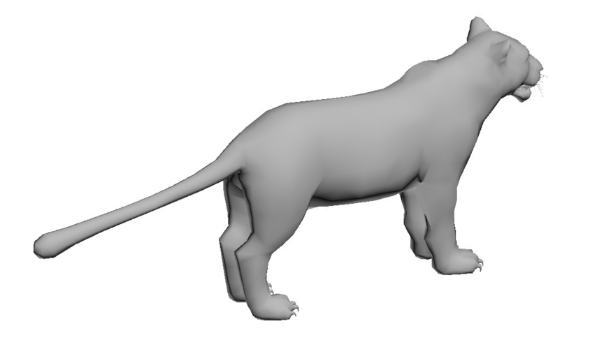 lion-female 3D Print 399554