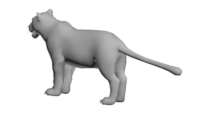 lion-female 3D Print 399555