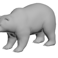 Small bear 3D Printing 399556