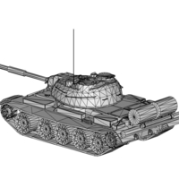 tank T-62 - Thumbnail 4