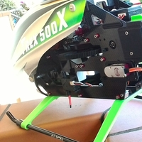 Align Trex 500 X landing skate - Thumbnail 2