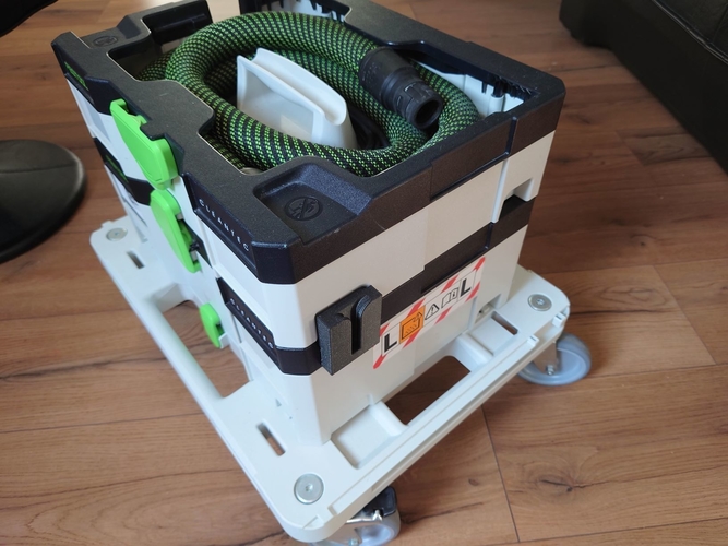 Festool CTL SYS Vacuum Wand Holder 3D Print 399683