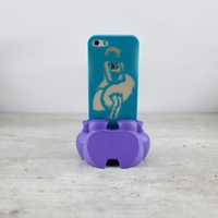 Iphone SE stand for phone with case (cable tray) - Thumbnail 2