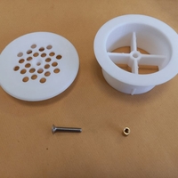 Small Dachrinnenablauf (Gutter drain) 3D Printing 399779
