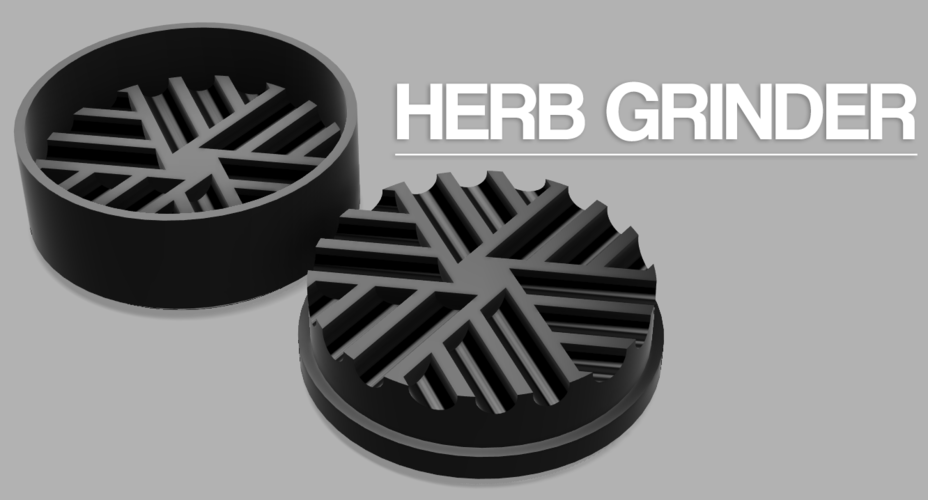Herb grinder 3D Print 399874
