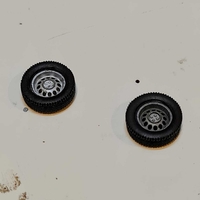 Steel rim for model car 1/43 - Thumbnail 1