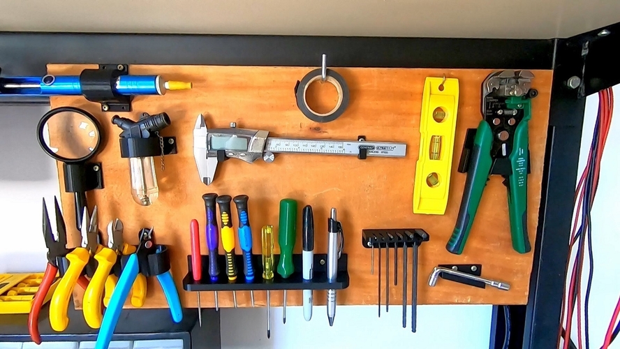 Organize your tools with 3D printed tool holders! 3D Print 399929