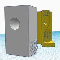Small Ender 3v2 Bullseye Filament guide 3D Printing 399997