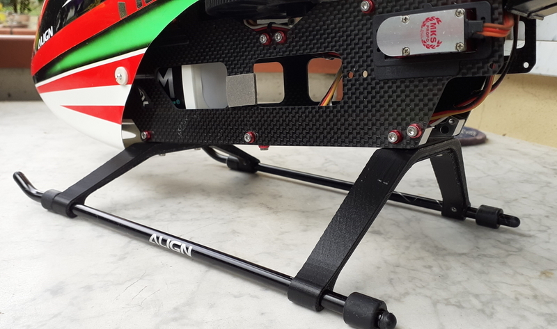 Align Trex 500 X landing skate