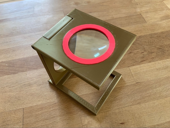 Large Folding Magnifier 3D Print 400150