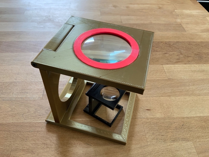 Large Folding Magnifier 3D Print 400151