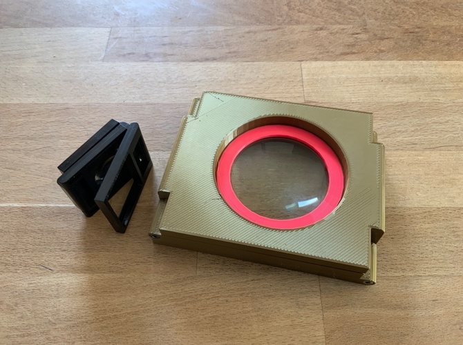 Large Folding Magnifier 3D Print 400152