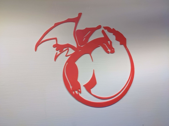 Charizard Art wall 3D Print 400217