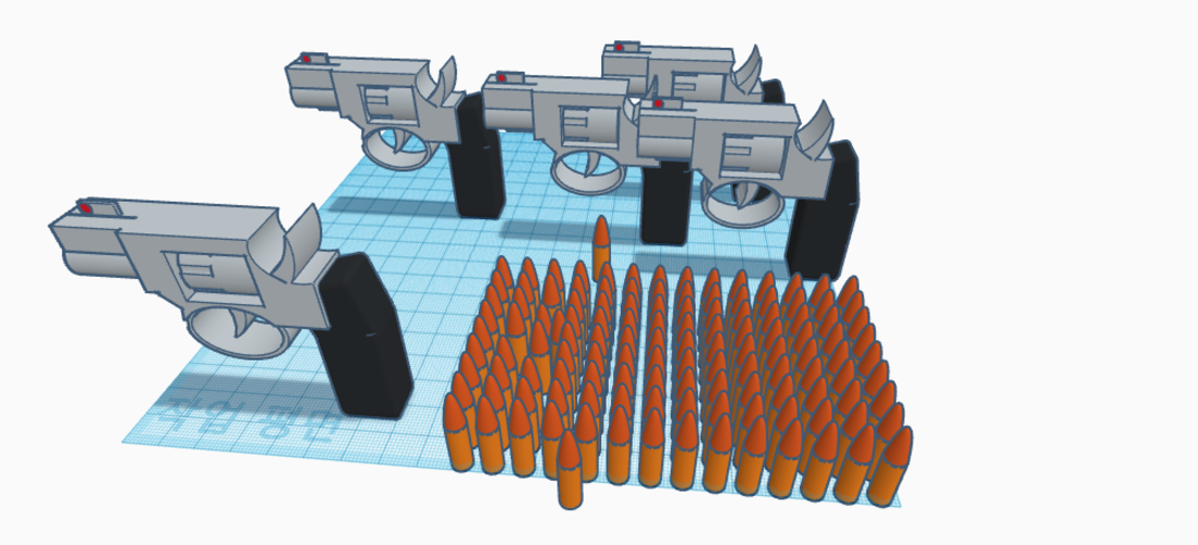 revolver_stl 3D Print 400241