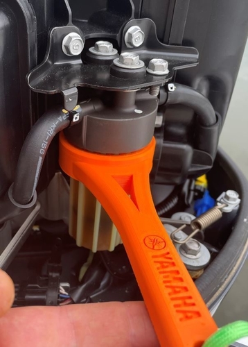 Yamaha Fuel Filter Wrench 3D Print 400301