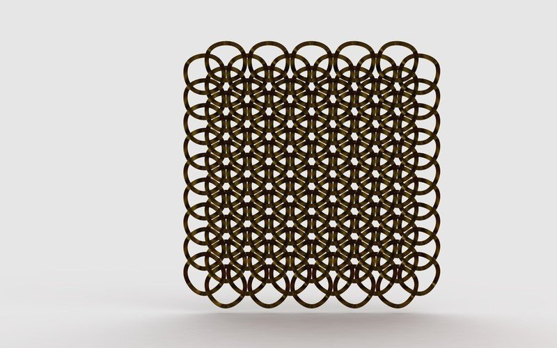 geometric chainlink 3D Print 40032