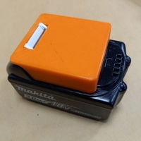 Kappe für Makita Akku 14,4V & 18V (Cover for Makita Accu) - Thumbnail 3