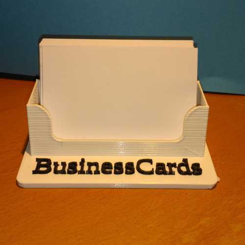 Business Cards Stands (horizontal) 3D Print 400417