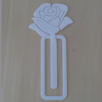 Small Paper Clip Rose 3D Printing 400420