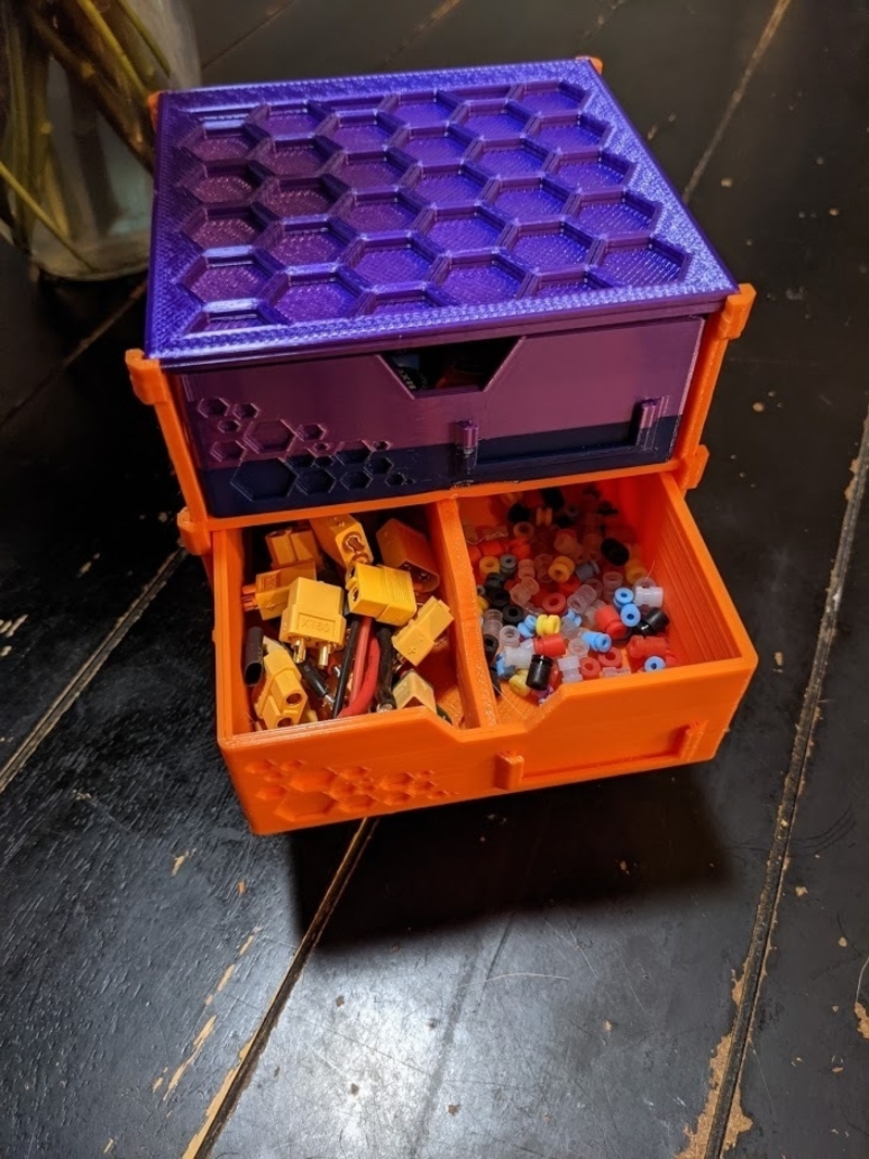 Parts Drawer Divided
