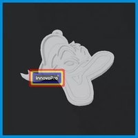 3/4 Donald Duck Keychain - Thumbnail 1