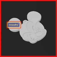 3/4 Mickey Mouse Keychain - Thumbnail 2