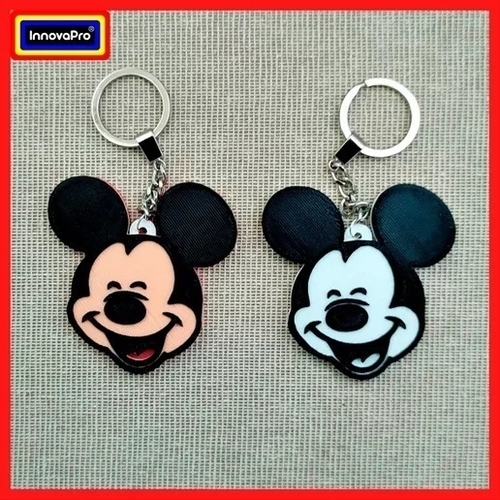 2/4 Mickey Mouse Keychain 3D Print 400466