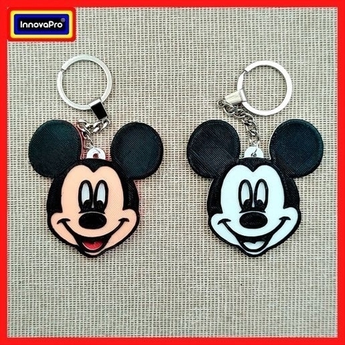 1/4 Mickey Mouse Keychain 3D Print 400468