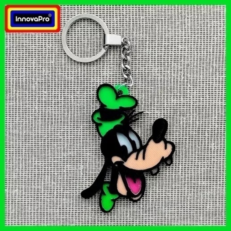 2/2 Goofy/Tribilin Keychain