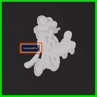 2/2 Goofy/Tribilin Keychain - Thumbnail 2