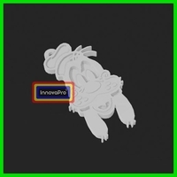 1/2 Goofy/Tribilin Keychain  - Thumbnail 2