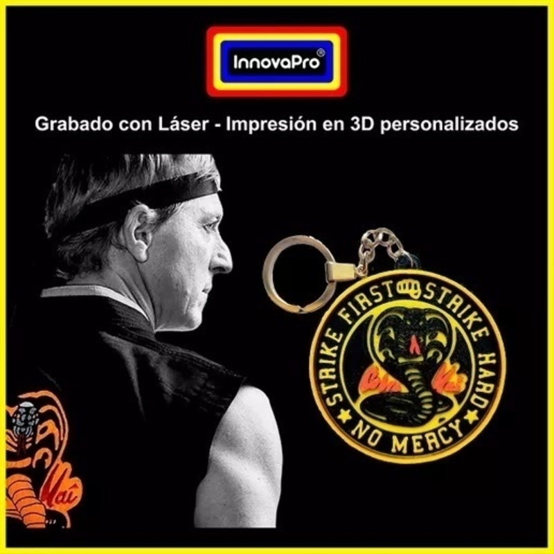Cobra Kai Dojo Keychain