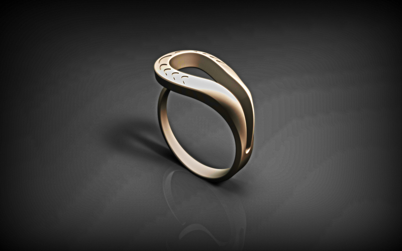 elegant ring design​ 3D Print 400574