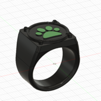 Cat Noir Ring - Miraculous: Ladybug and Cat Noir - Thumbnail 2
