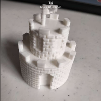 Small Mario Bros Castle 3D Printing 400629
