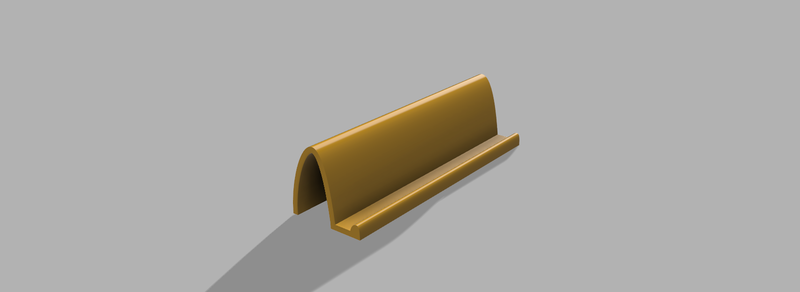 Simple business card stand