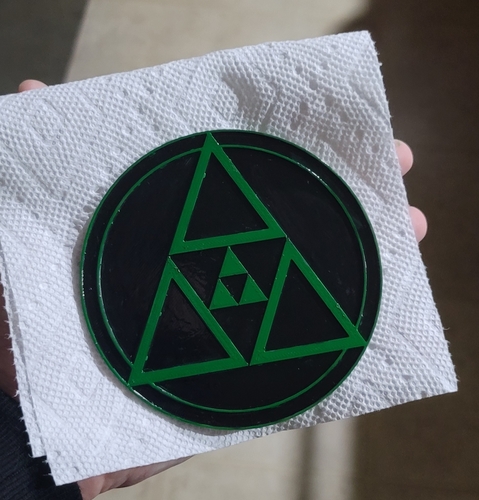 Zelda Triforce Coaster