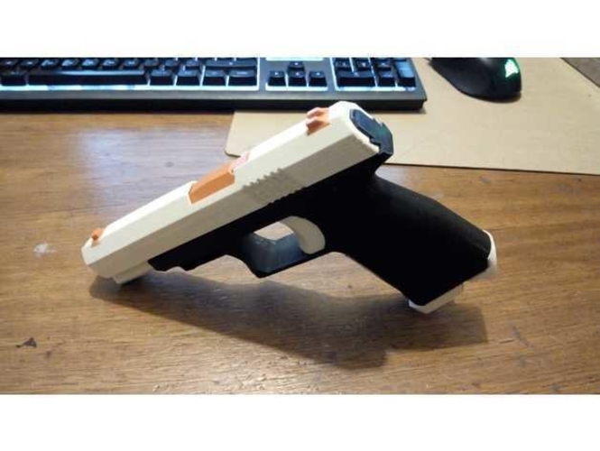 Toy gun that sh00ts plastic at anime girls 3D Print 400691