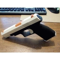 Small Toy gun that sh00ts plastic at anime girls 3D Printing 400691