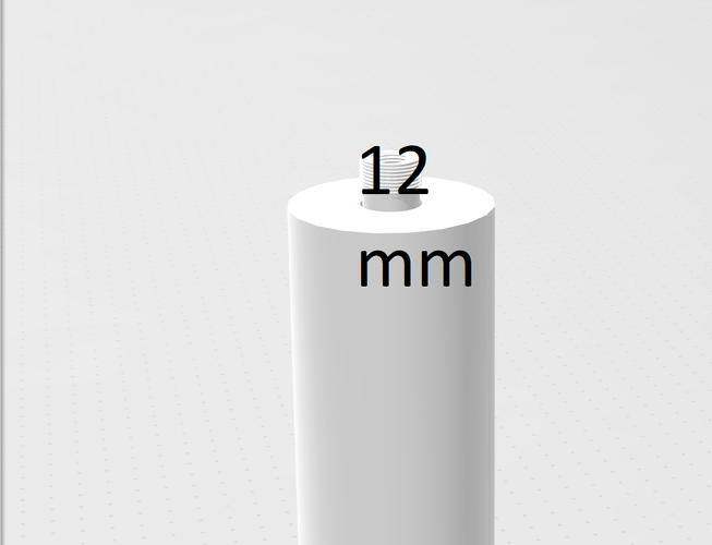 12mm airsoft silencer 3D Print 400696