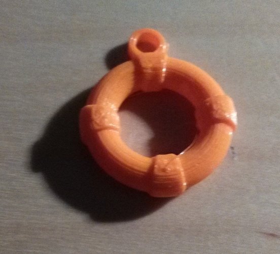 Lifebelt keyring / pendant 3D Print 40084